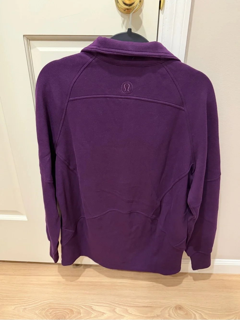 lululemon athletica Deep Purple Half-Zip Sweatshirt